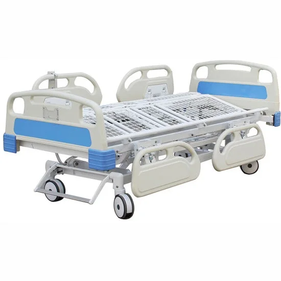 Hospital Electric 5 Functions Nursing Bed Electric Turn Over Bed for Patient