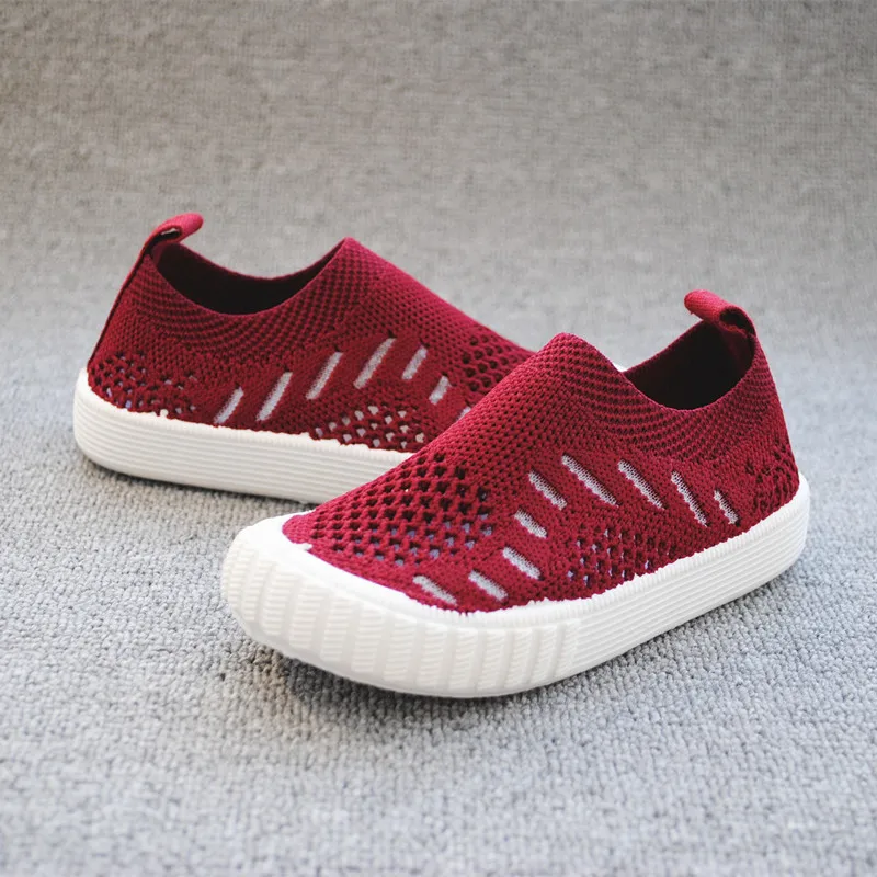 
E77-8 Latest Design Fashion Lovely Candy Color Light Comfortable Cool Knitted Shoes 