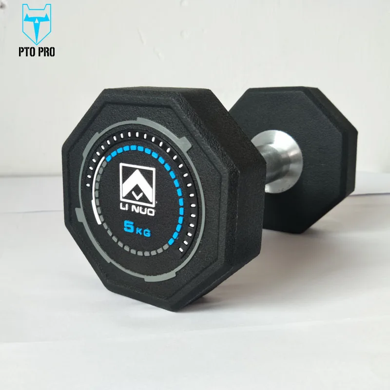 2018 new style fashion round head training dumbbell pu