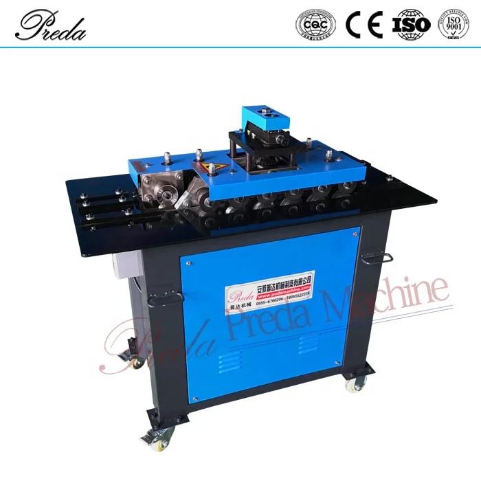 Factory sales duct lock former snap lock roll forming machine with low price