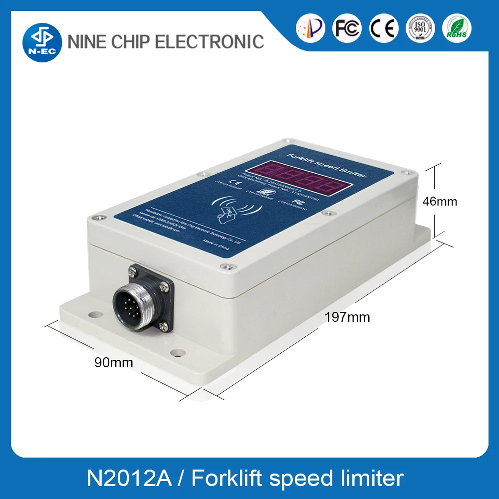 Механическое устройство ограничения скорости вилочного погрузчика, ограничитель скорости вилочного подъемника, системы безопасности и управление