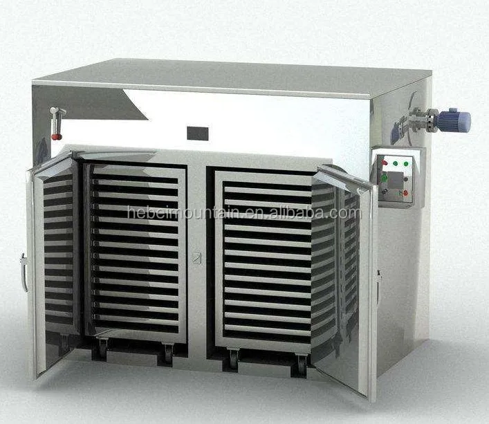 1500L tray dryer for industrial powder, granule, pellets,fruit drying