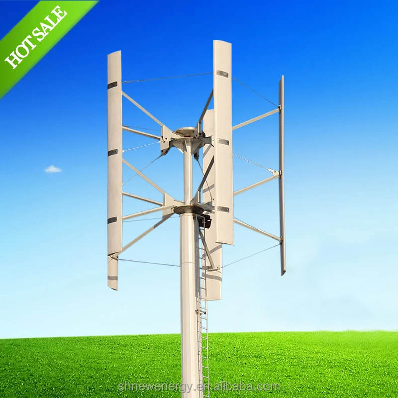 
Chinese vertical axis H Type 2KW wind power generator for residential used 