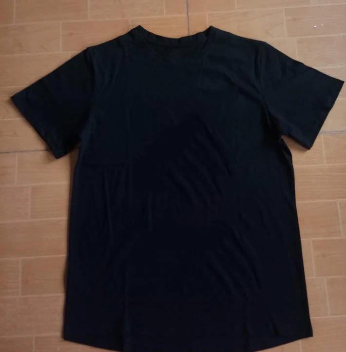 Custom printing black short sleeve 100% cotton t shirt men