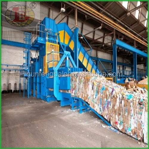 Автоматический гидравлический пресс-подборщик, пресс-подборщик для отработанной бумаги, лучшее качество!