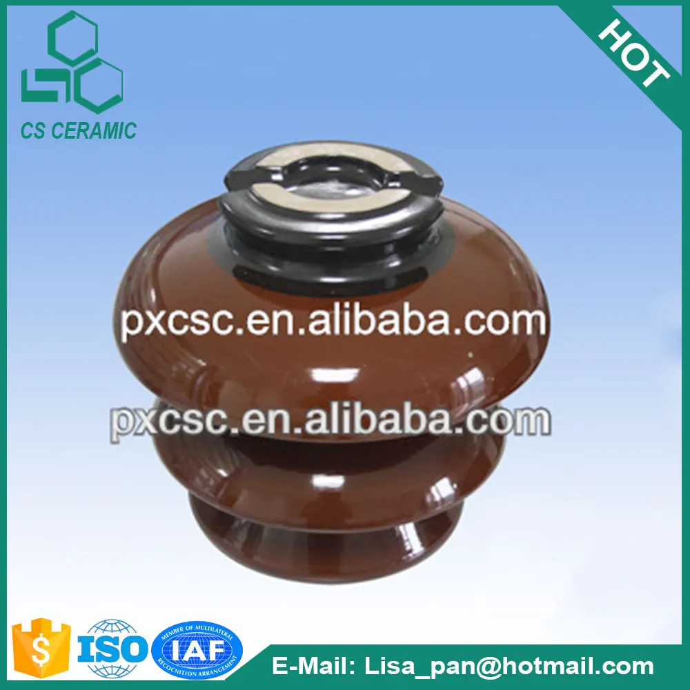 Дешевые открытый высокого напряжения изолятор pin/Электрические Керамический Изолятор