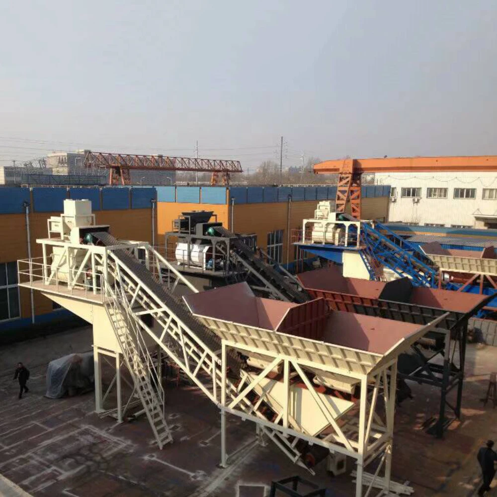 HZS25 Portable Small Mini Cement Plant