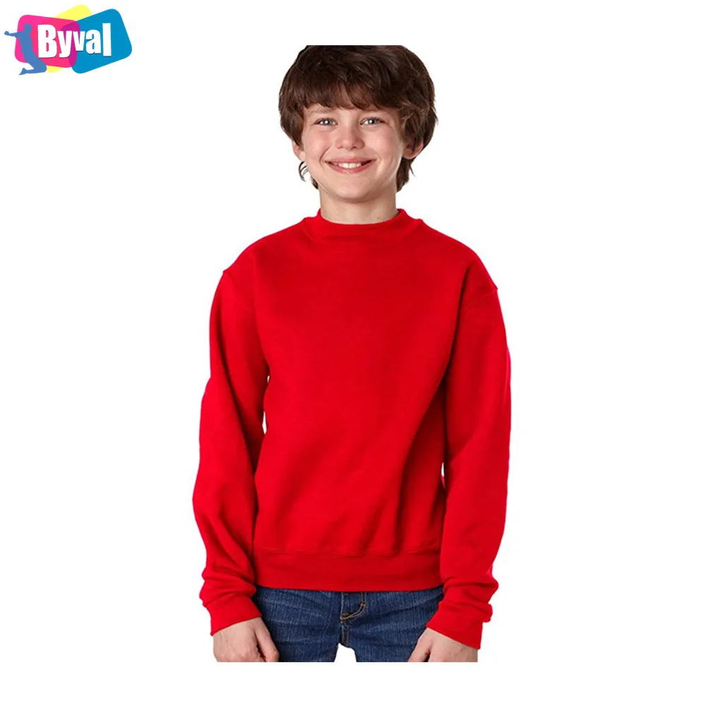 
Kids Cotton Sweatshirt Blank Fleece Sweaters Custom US Children Toddler Size No Pilling Best Kid Jumper Wholesale 