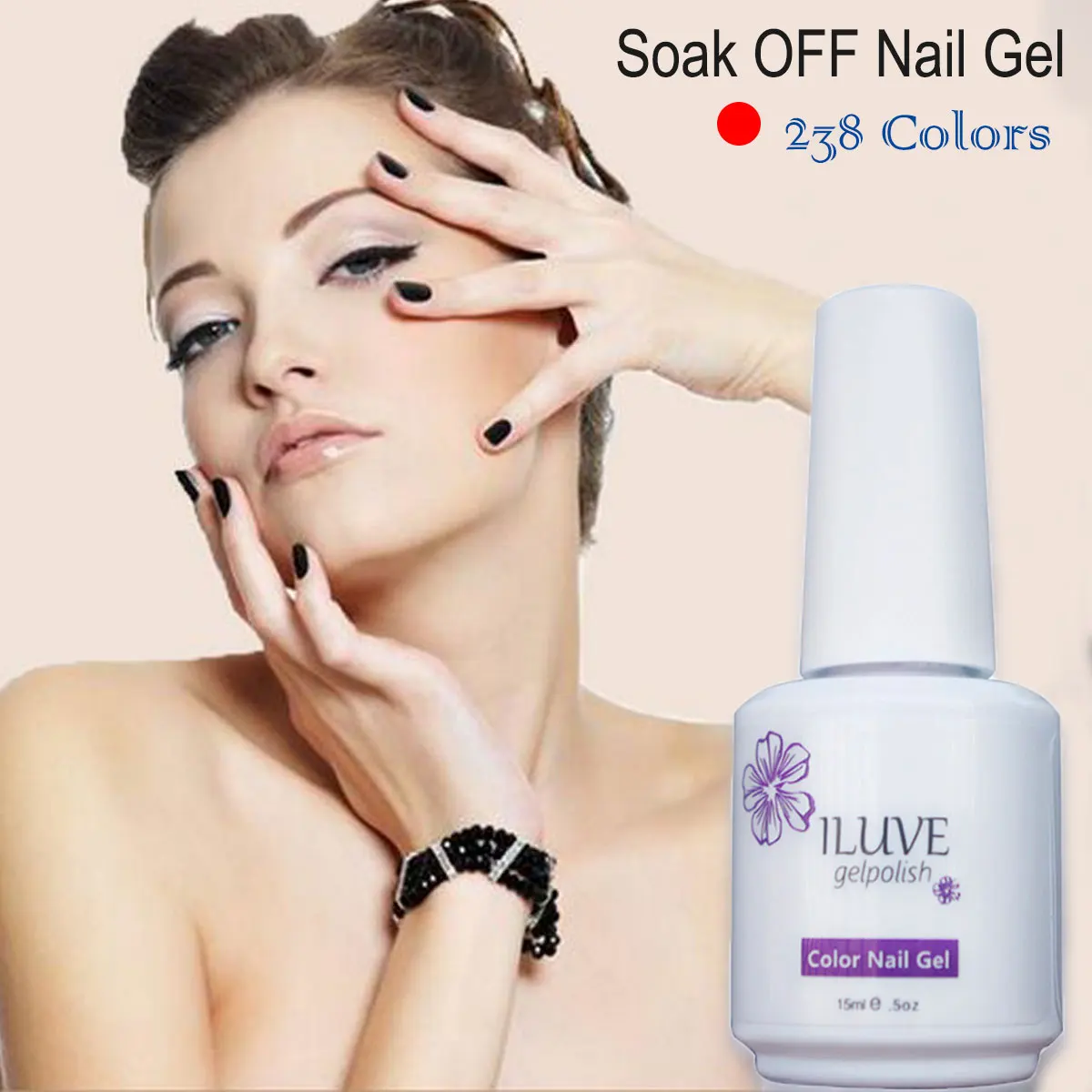 iLuve Professional Long Lasting Gel Polish Gelpolish New Fashion Gel Nail Polish Soak off LED UV