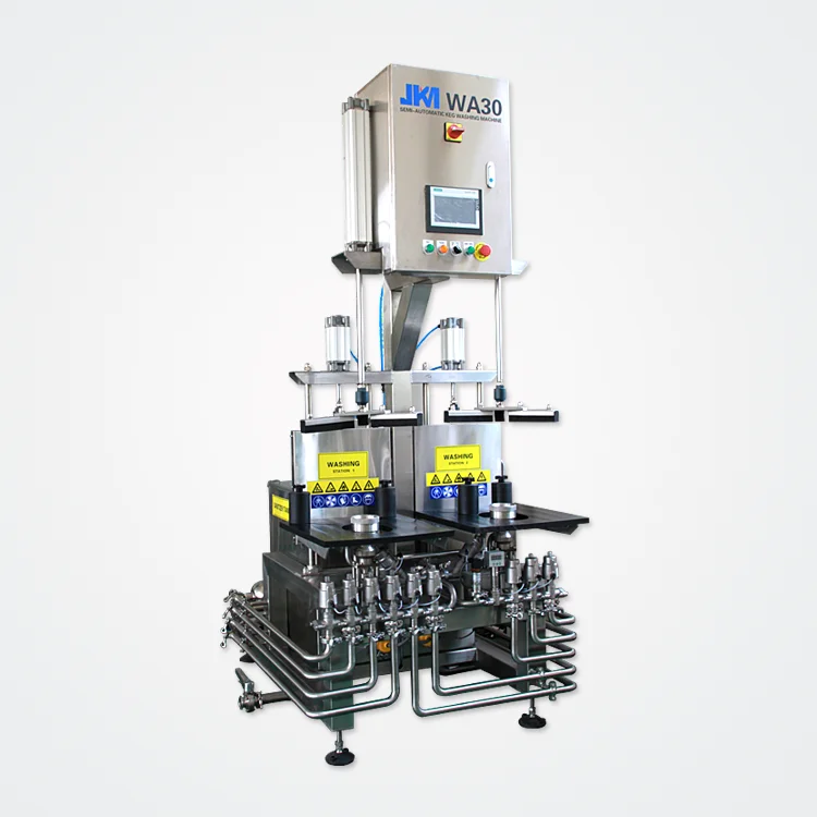 
JKM-WA30 Two-head Automatic Beverage Beer Keg Washer machine Washing Machinery 