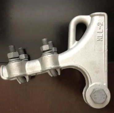 dead end clamp for high voltage power supply line tension clamp medium voltage accessories pole line connecting parts