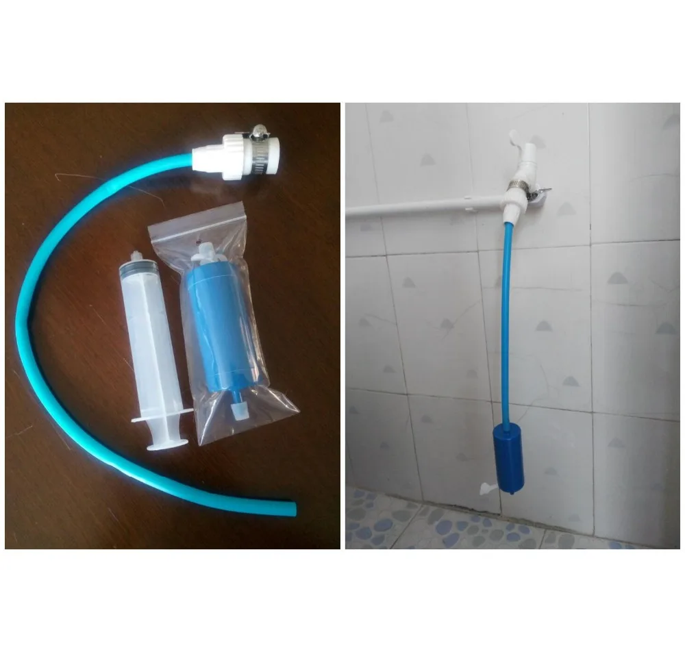 Personal Water Filter Straw for Outdoor camping drinking instant water filters directly from the stream gravity fed system