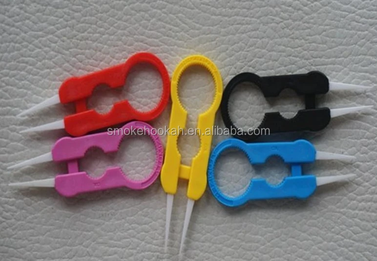 Vaper Twizer Wrapping Coiler Adjustment Wire Spanner Tool Insulated Ceramic Tweezer for DIY ecigarette