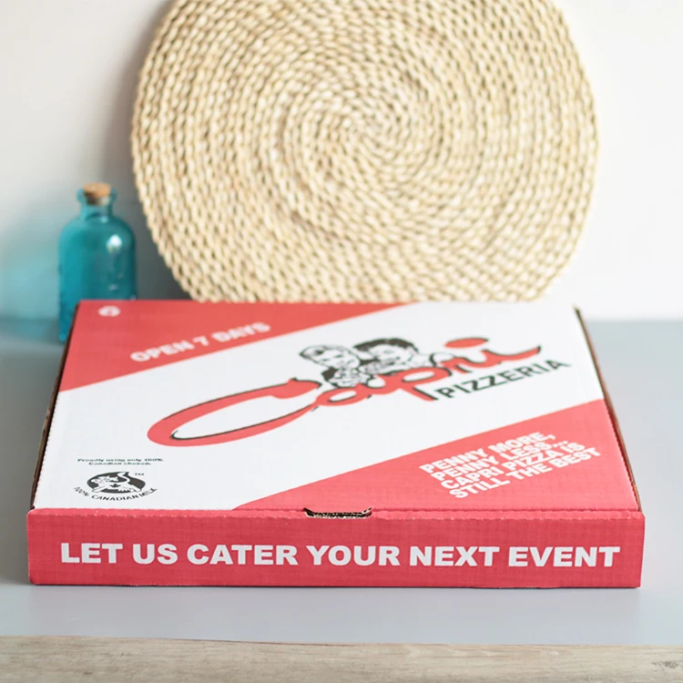 Индивидуальный дизайн коробка пиццы на вынос
