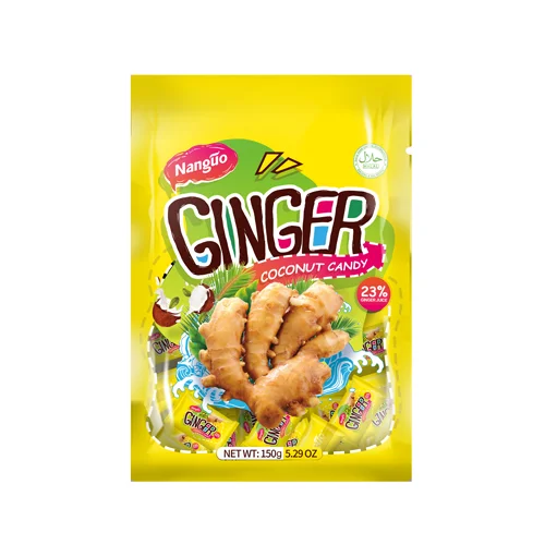  150g Ginger coconut hard candy halal