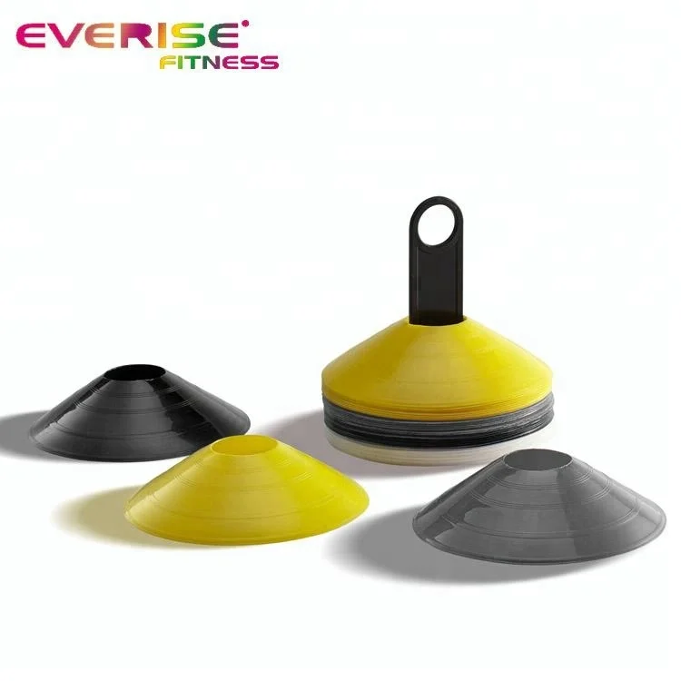 3 Inch Soft PE Agility Training Soccer Disc Cones For Agility Training