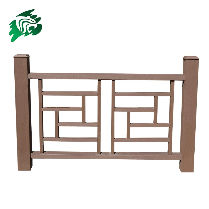 Factory Directly Eco-friendly Fence Panels WPC Fence for Garden Decoration