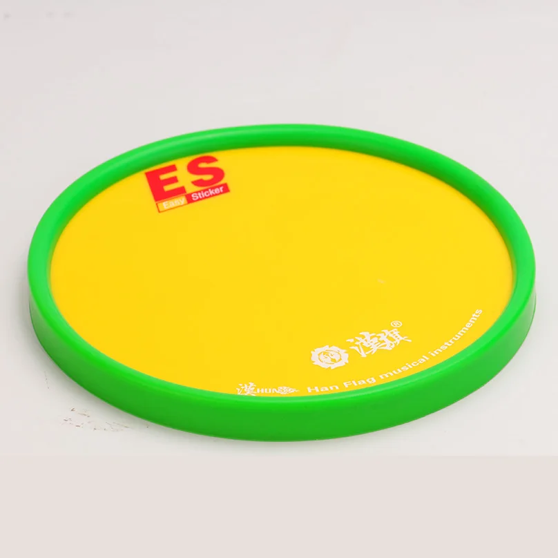 HUN Brand Round Single Side Sticky Silicone 6 inch Drum Practice Pad