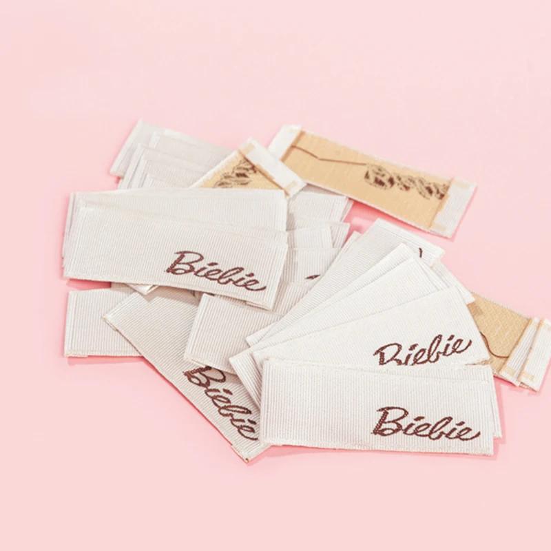 Garment accessories high density custom woven label