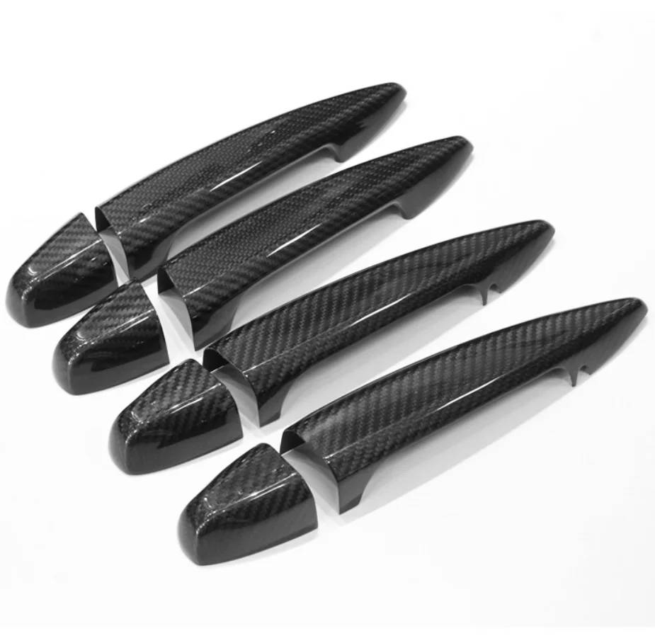 Fit For Lexus ES IS GS CT2 RX Carbon Fiber Out Door Handle Cover Trim