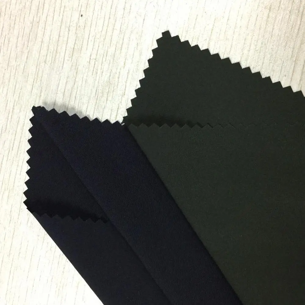 
4 Way Stretch Flexible Recycled Polyester Spandex Eco Friendly Sports Waterproof Fabric 