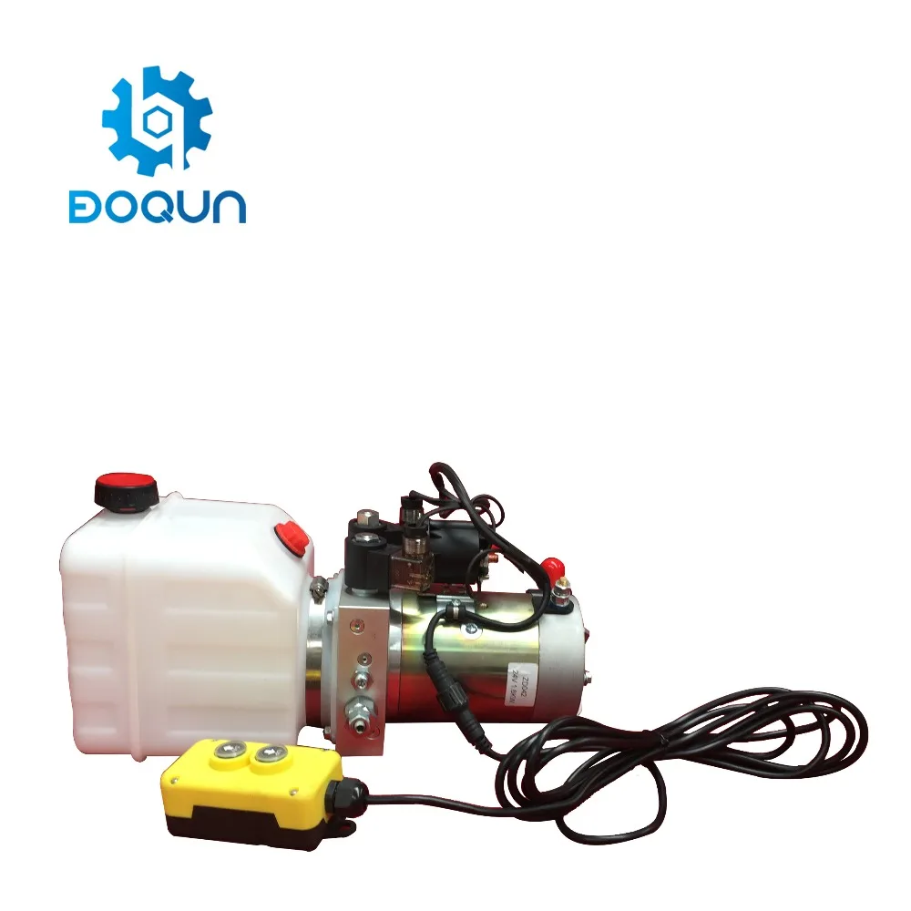 DD02D 12v/24v dc small hydraulic auxiliary power unit for car lift