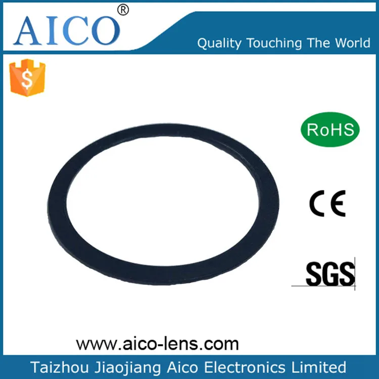 black aluminum metal C mount cmount thread lens spacer shims retaining retainer lock ring with 0.5mm 1.0mm 2.0mm thickness