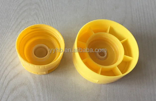 33/400 double wall silicone flip cap PP plastic cap