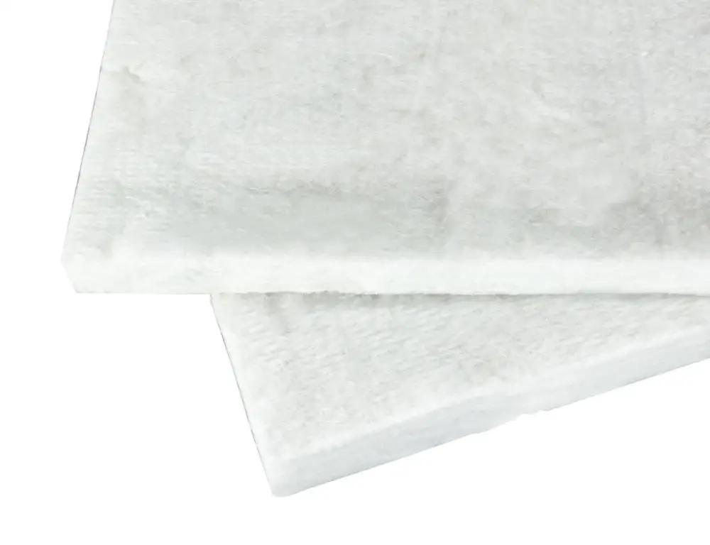 
Shenzhou Thermal Insulation Formaldehyde-free Glass Wool Rolls Thermal Insulation White Fiberglass Soundproof Glass Wool Felt 