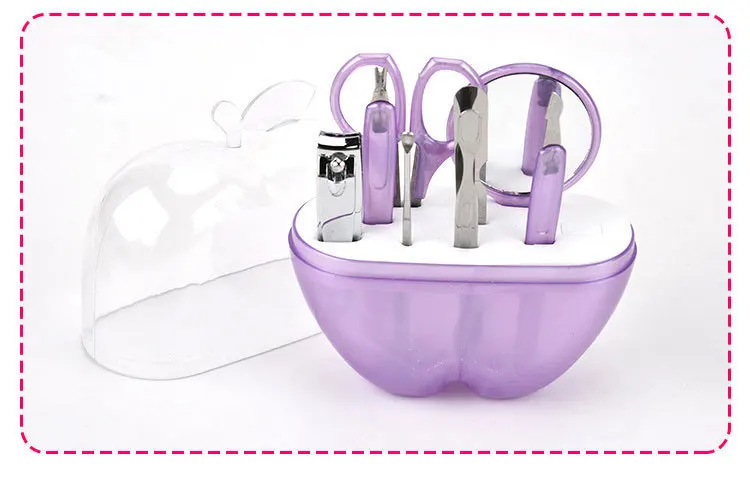 Melason High Quality Lovely Baby Nail Clipper Scissors Cutter File Stainless Steel Manicure Pedicure Tools