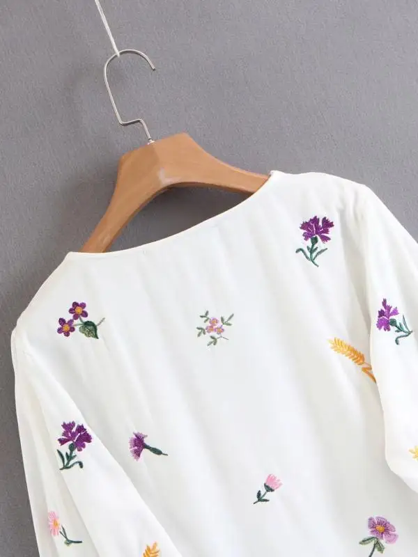 Оптовая продажа фабричная одежда для зрелых женщин блузки с красивым дизайном