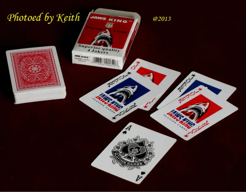 South east Asia promotional Jaw King Indonesia Playing Cards