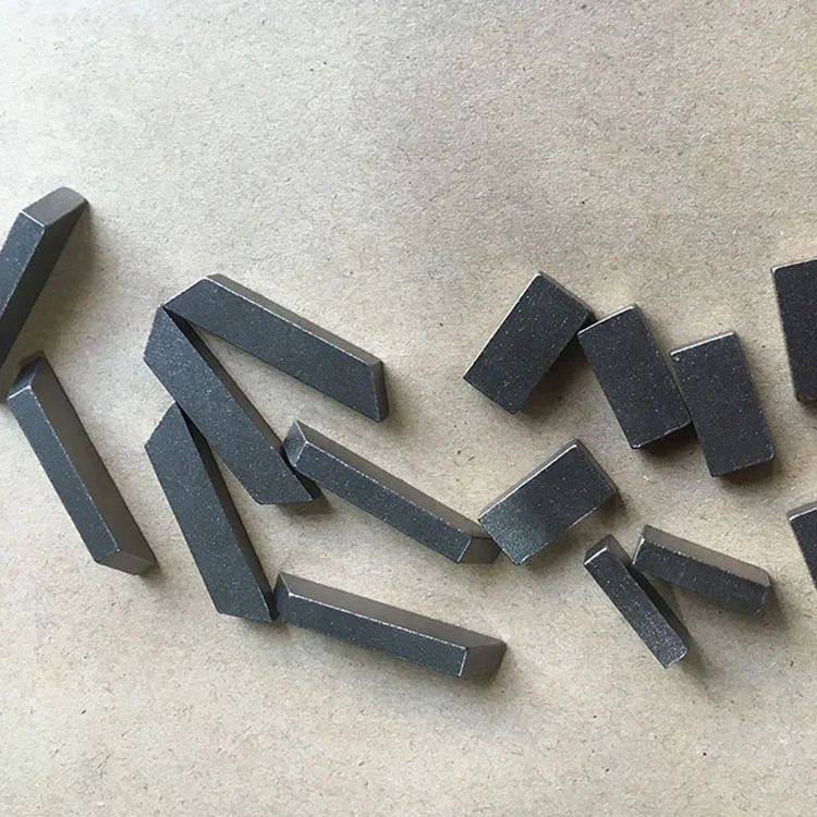 Good cutting performance diamond tips gang saw segment for marble cutting