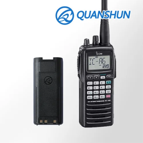 walkie talkie rechargeable replacement battery BP-222 for Icom two way radio with VHF/UHF frequency IC-A6