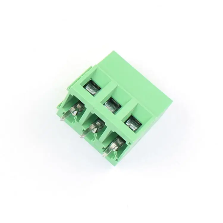 
3P Straight Screw Terminal Block Connector 300V 15A 5mm 5.0mm Pitch 3 Pin 