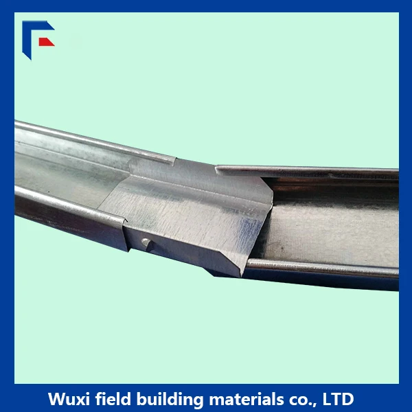 Suspended ceiling metal furring channel connection