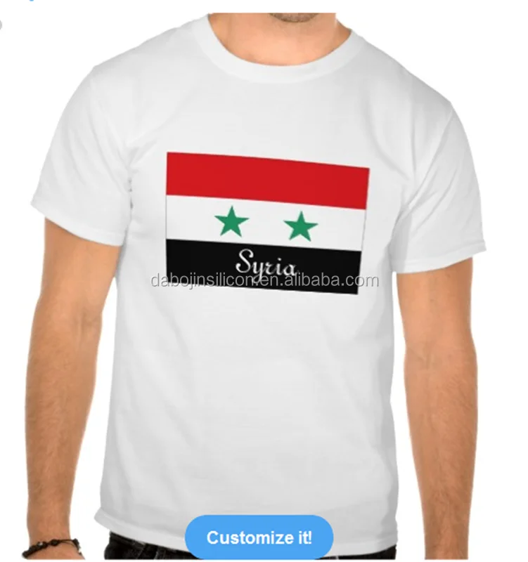 2024 Syria flag T-shirt