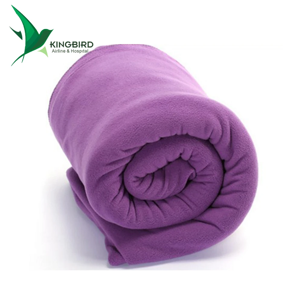 Superior Polar Fleece airline Blanket For Disposable Aviation Travel Blanket