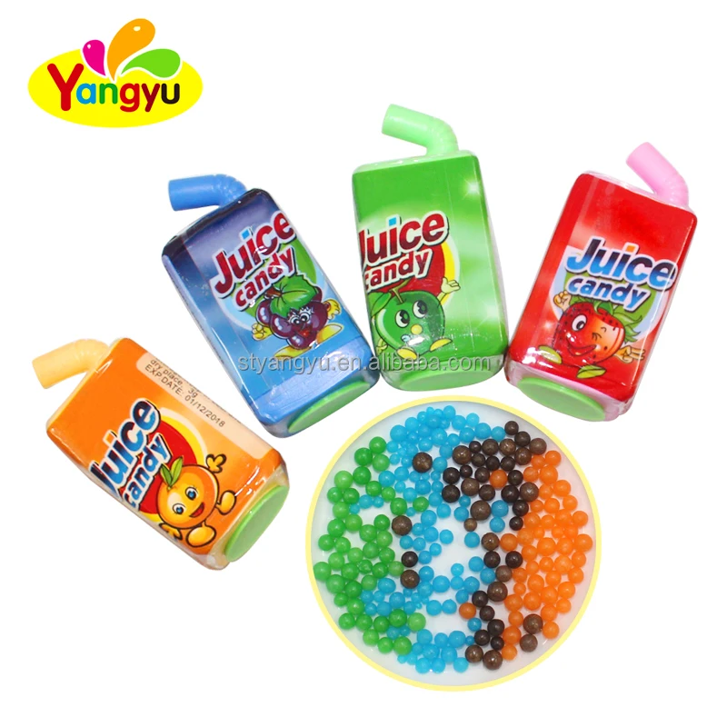 Popular Colorful Pipette Bottle Inside Juicy Mini Candy