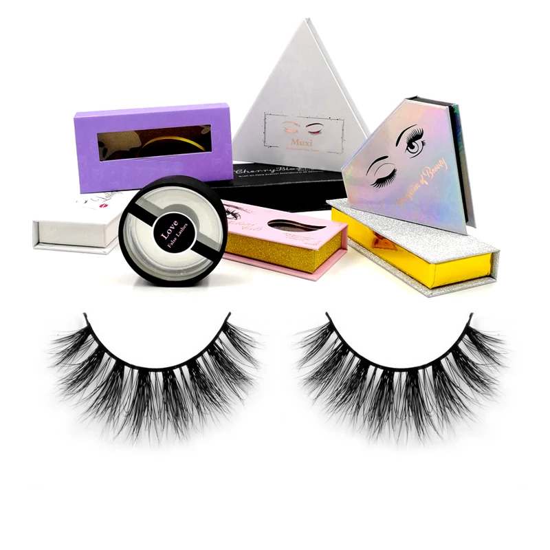 100% cruelty free different whole sale eyelash private label magnetic lashes mink eyelashes made in China