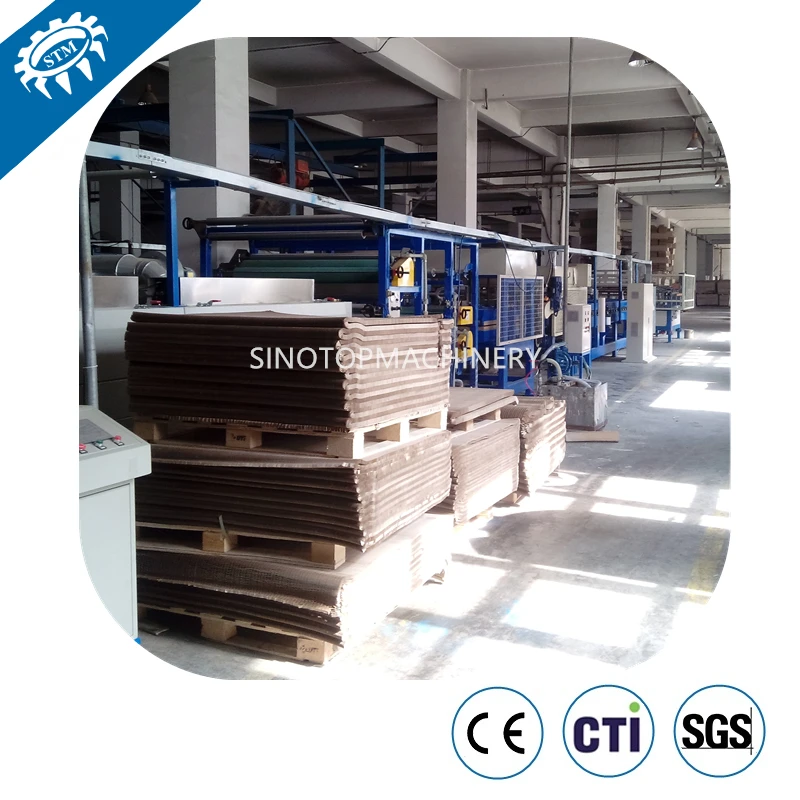 honeycomb cushion material making machine