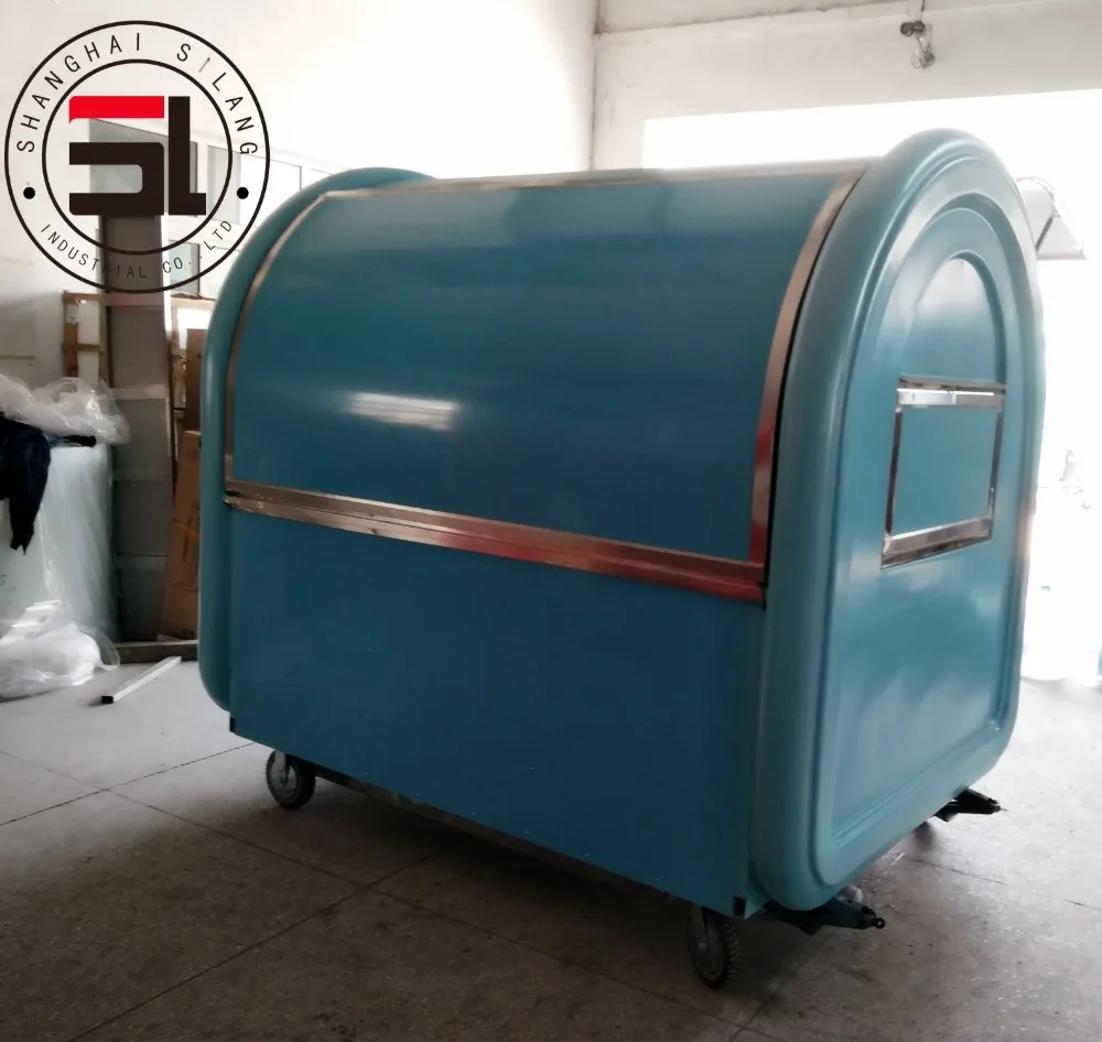New design China manufacturer mobile food cart /ice cream food van with wheels