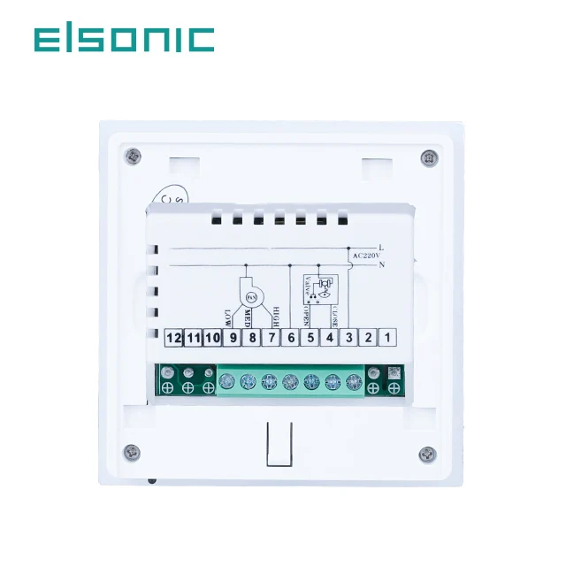 modbus  lcd programmable wifi smart chiller water digital  fan coil thermostat controller
