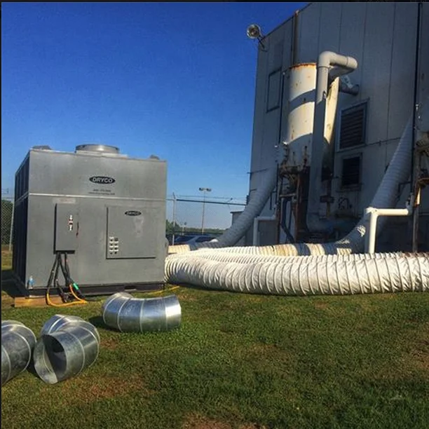 
20 inch diameter durable PVC exhaust insulated flexible air ventilation spiral duct for dehumidification 