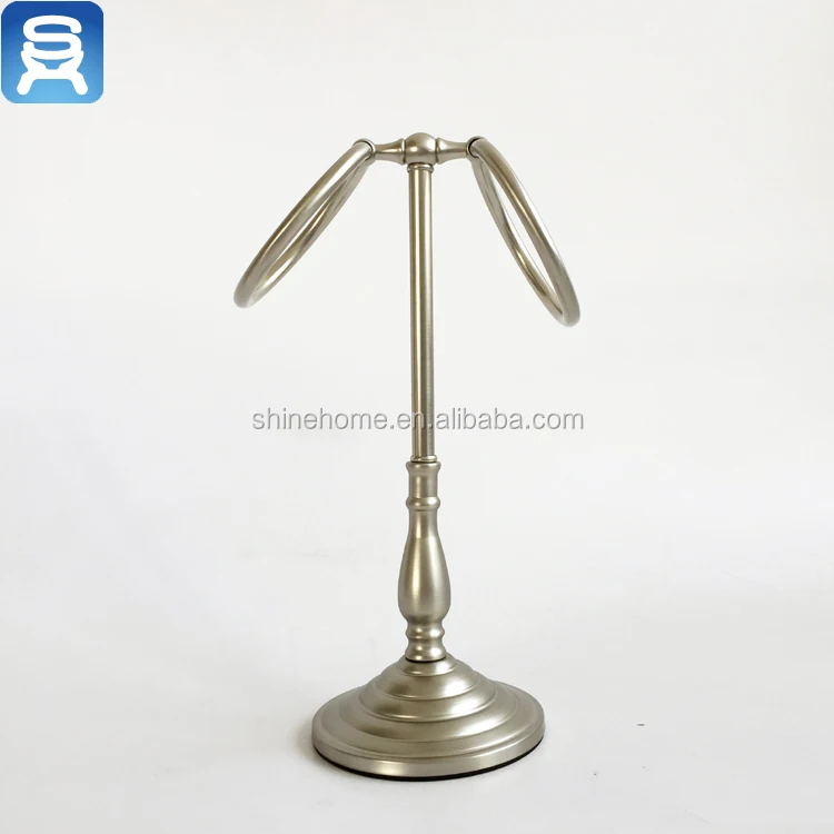 Лидер продаж, аксессуары для ванной комнаты, металлическая стойка для полотенец в стиле S, держатель для полотенец, никелированный