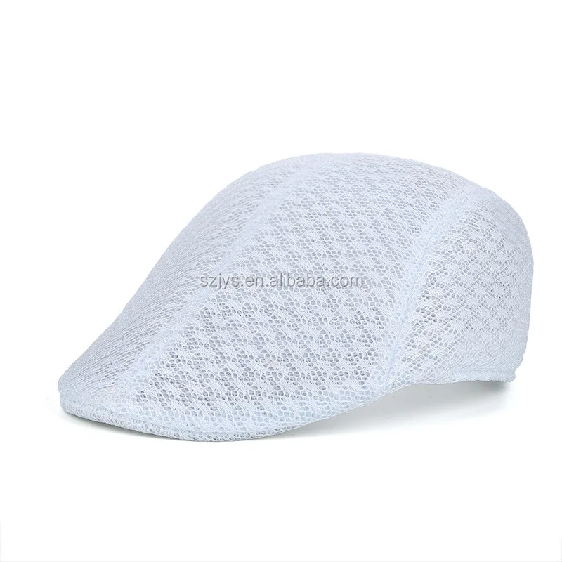Wholesale Mens Unique Mesh Beret Hats Polyester beret caps