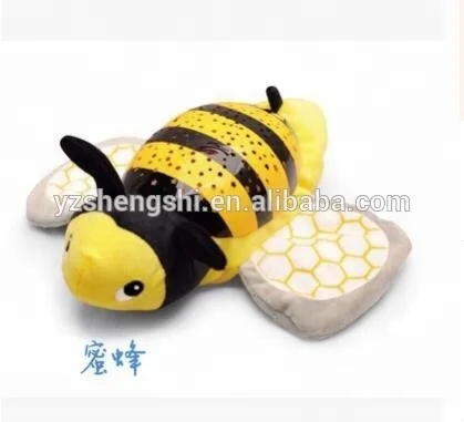 Plush Animal Elephant LED Touch Night Sleeping Light With Lullaby Music Baby Sleep Sound Machine Toy With Reflect star light