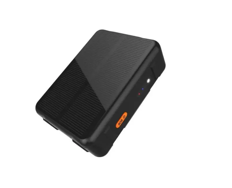 V34 Waterproof IP67 small pets gsm tracker solar power gps pet tracker collar with app