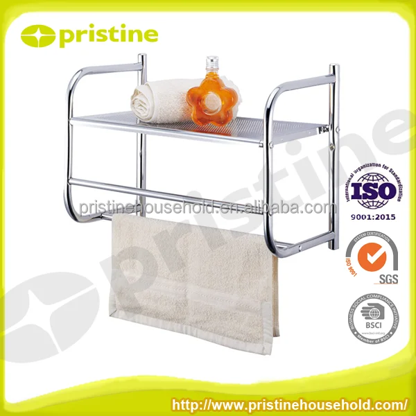 Quality OEM shelf Organizer Taiwan home storage Furniture Manufacturer household Wall Mount metal bathroom shampoo bath rack
