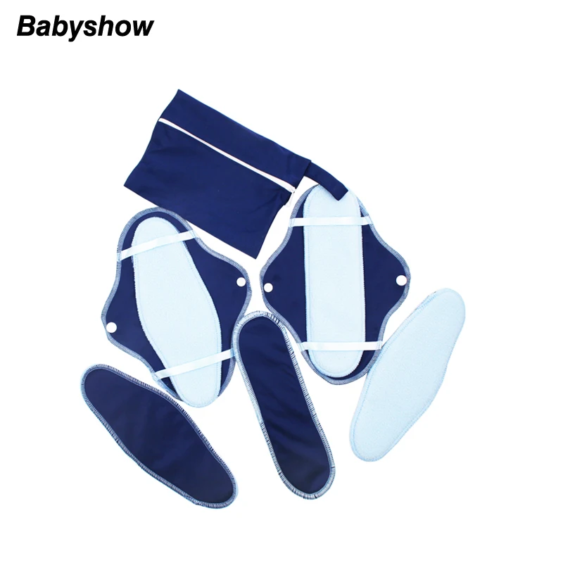 Испанские менструальные прокладки Моющиеся Многоразовые женские